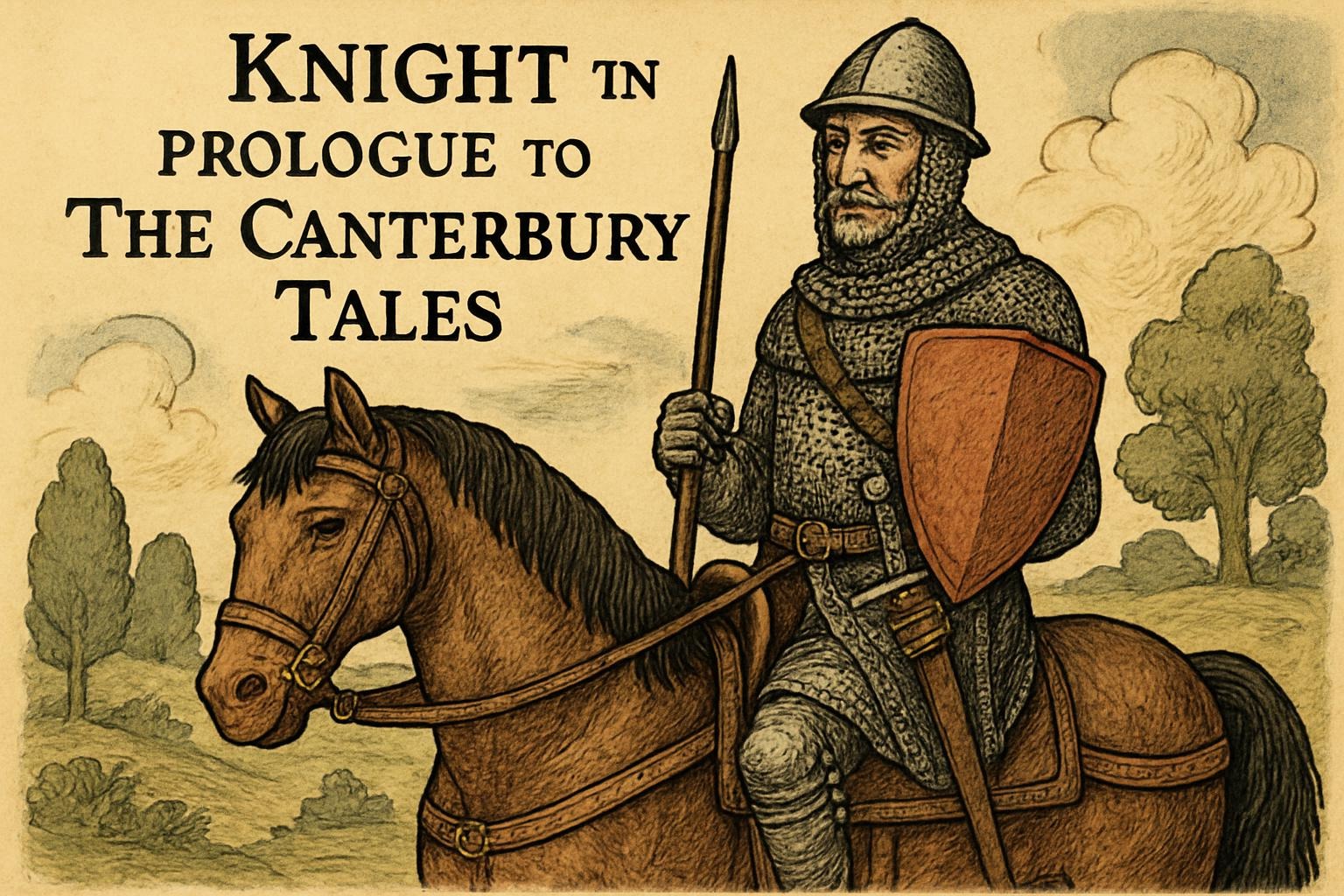 Knight in Prologue to the Canterbury Tales