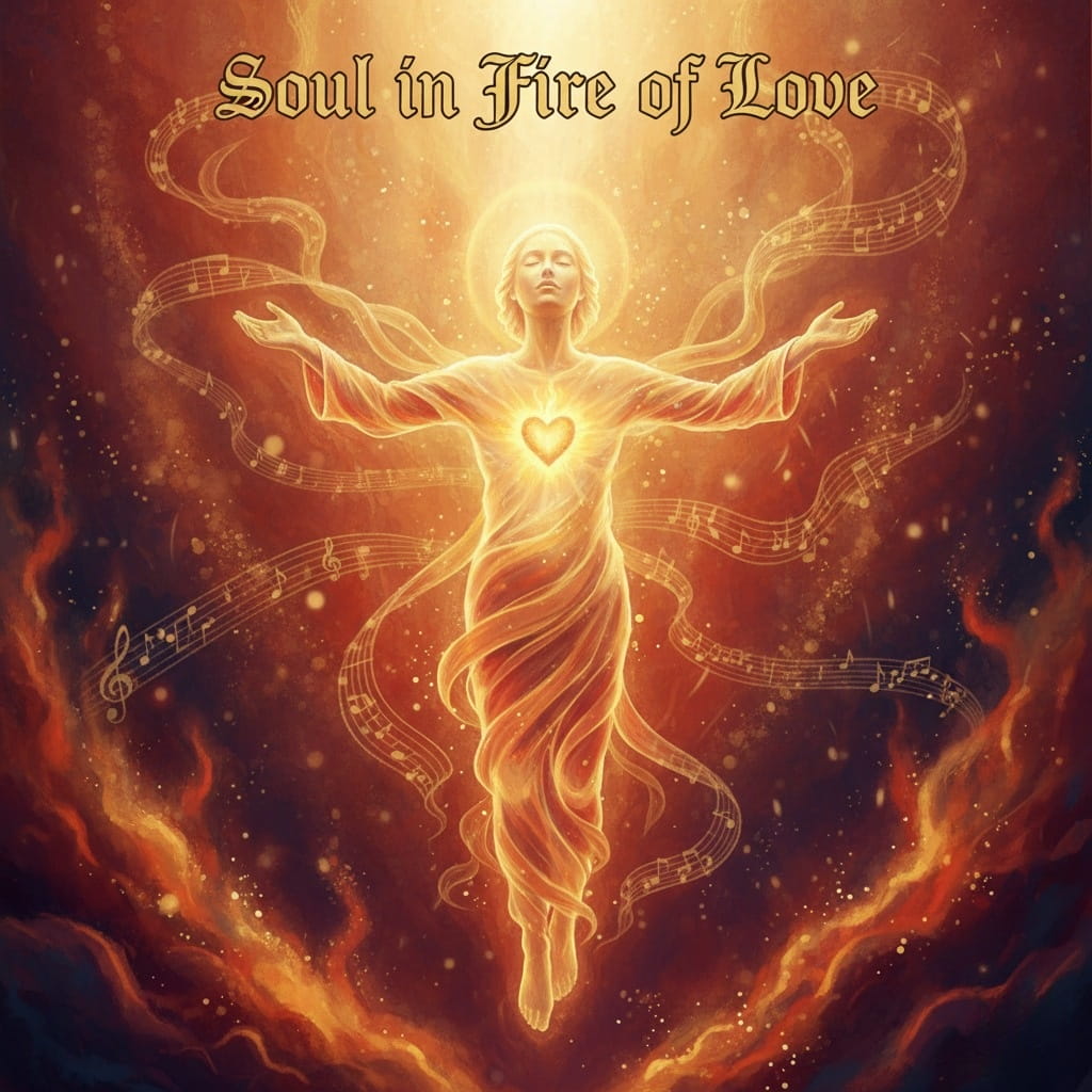 Soul in Fire of Love by Richard Rolle