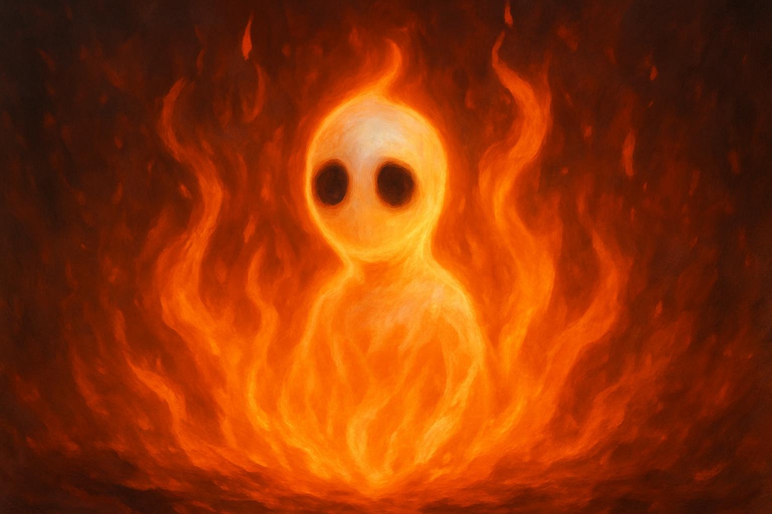 Soul in Fire of Love