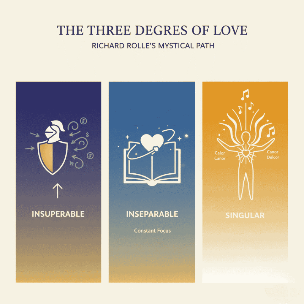 Three Degrees of Love in The Form of Living by Richard Rolle