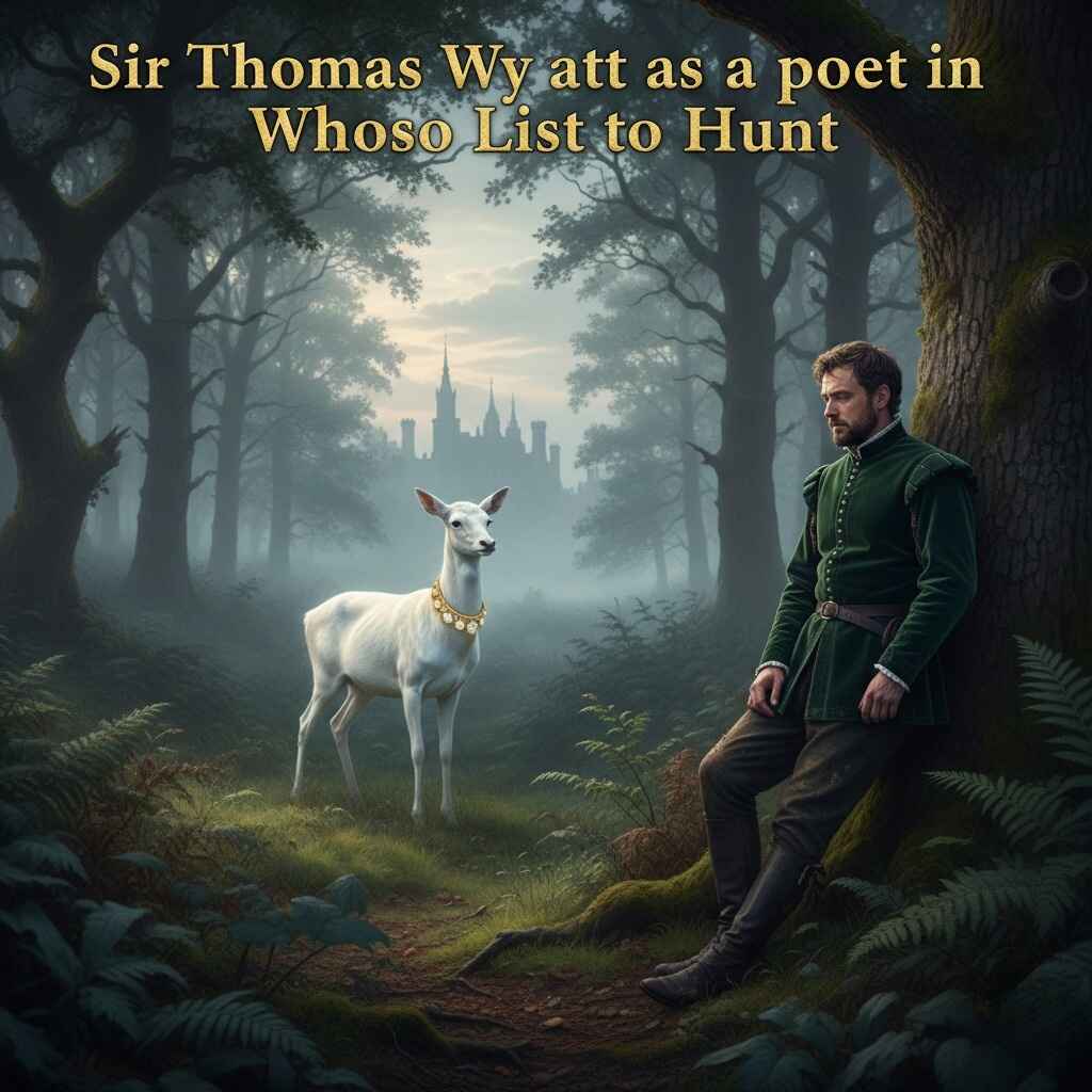 Sir Thomas Wyatt as a poet in Whoso List to Hunt