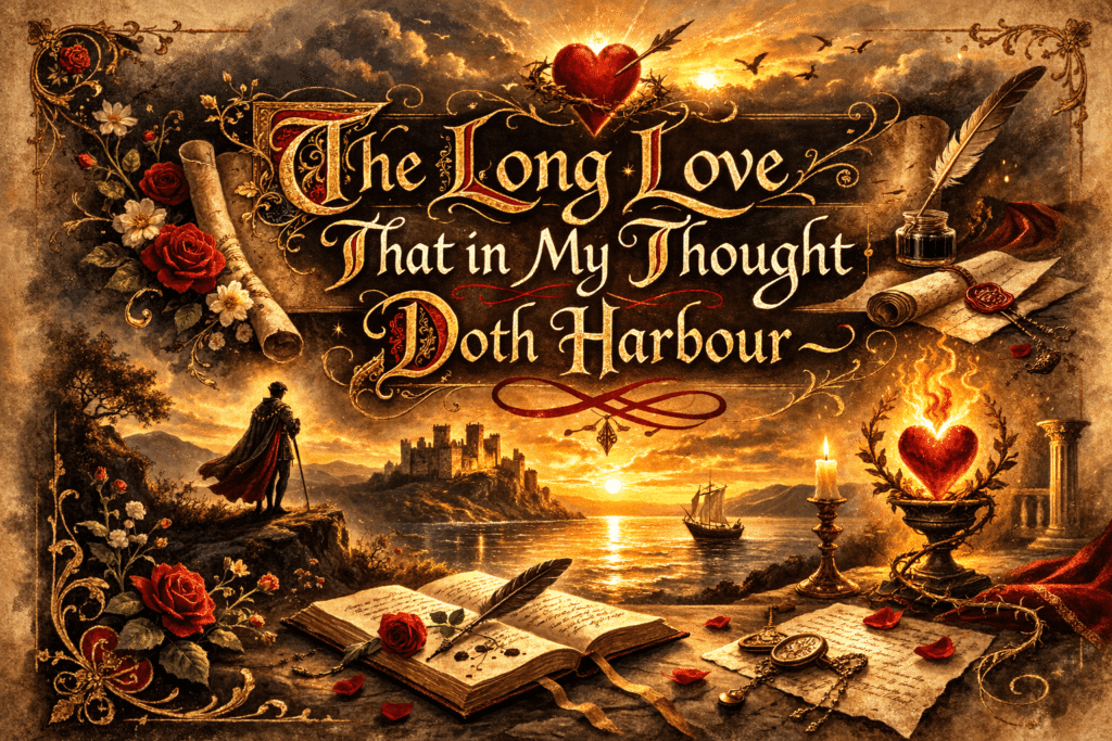 Analysis of Wyatt's Sonnets The Long Love That in My Thought Doth Harbour-Short Version