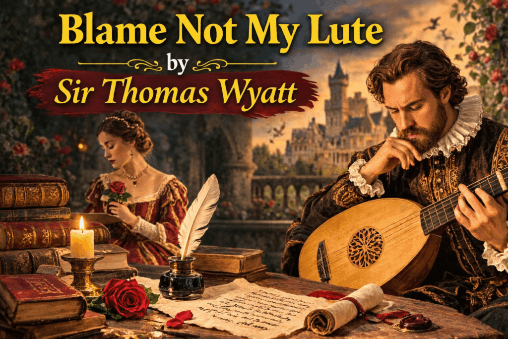Blame Not My Lute by Sir Thomas Wyatt
