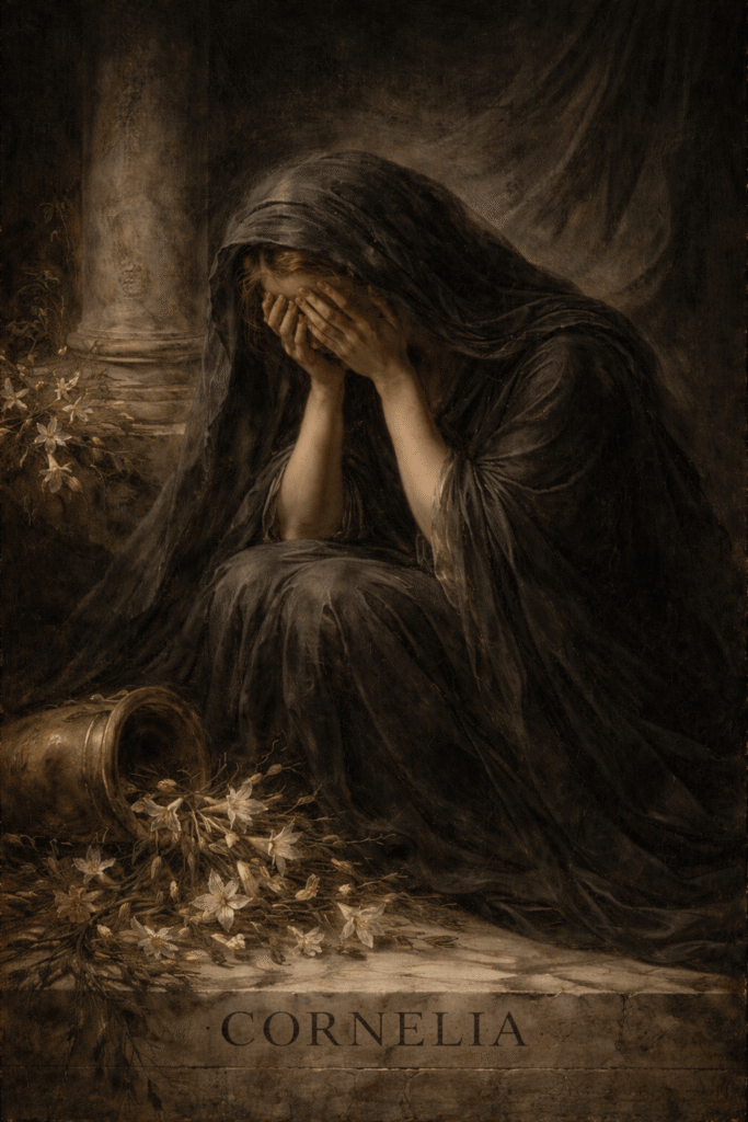 Cornelia as a symbol of grief