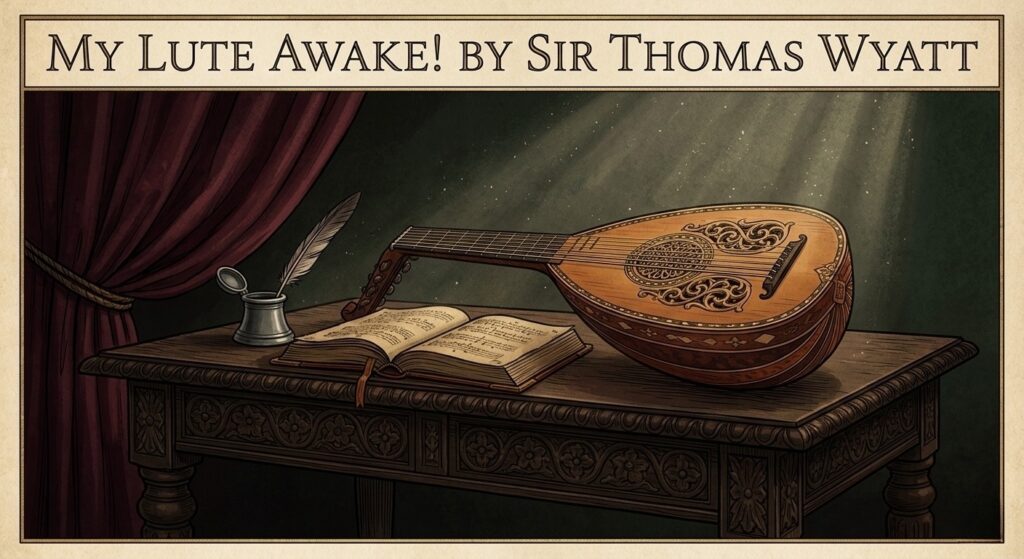 My Lute Awake! by Sir Thomas Wyatt
