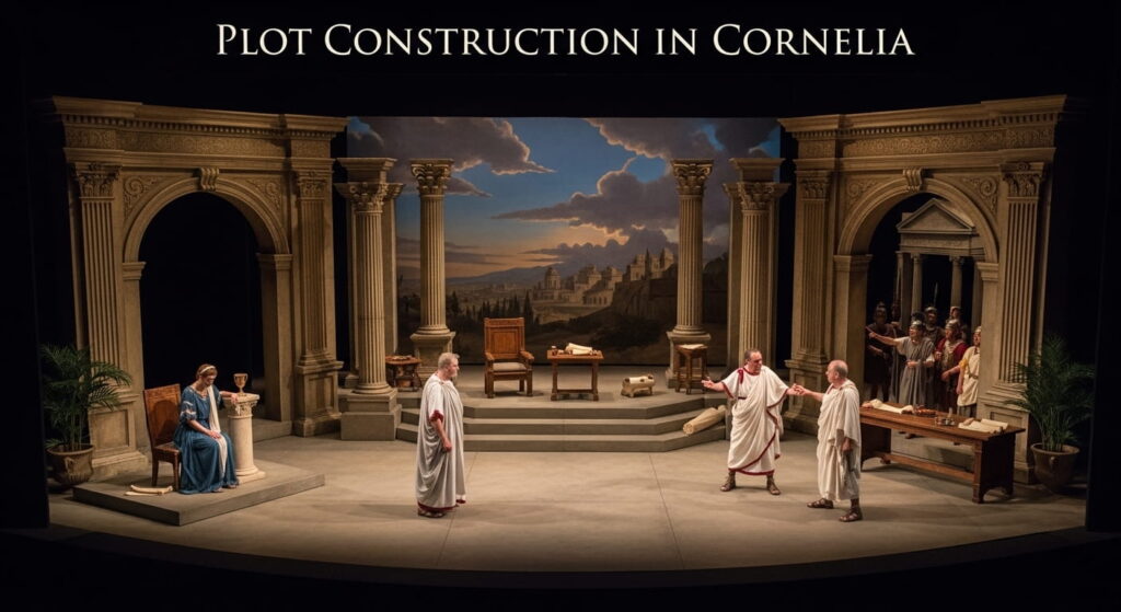 Plot Construction in Cornelia