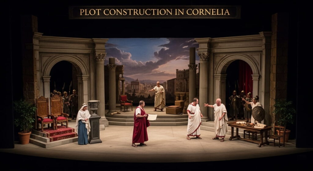 Plot Construction in Cornelia